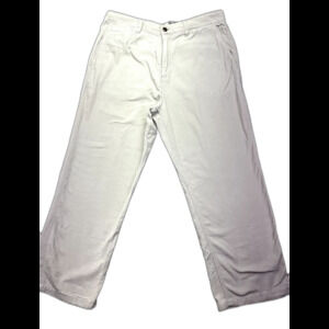 Quick Silver Denim Jeans White Straight Fit‎ Relaxed Jeans 36 Stretch